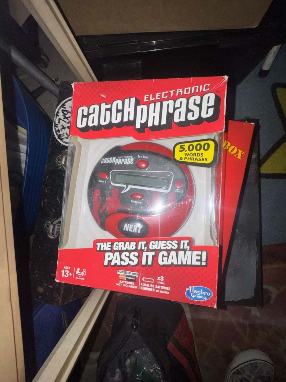 Hasbro Gaming Electronic Catch Phrase Handheld Game